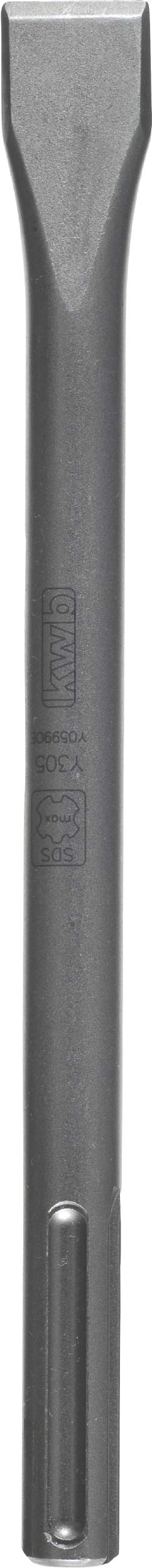 kwb Professional SDS Max Flat Chisel, 600mm Length, 25mm Cutting Edge, Special Steel, Longevity