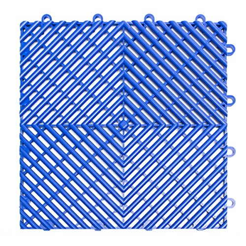 RaceDeck Free-Flow Open Rib Self-Draining Design, Durable Copolymer Plastic Interlocking Modular...
