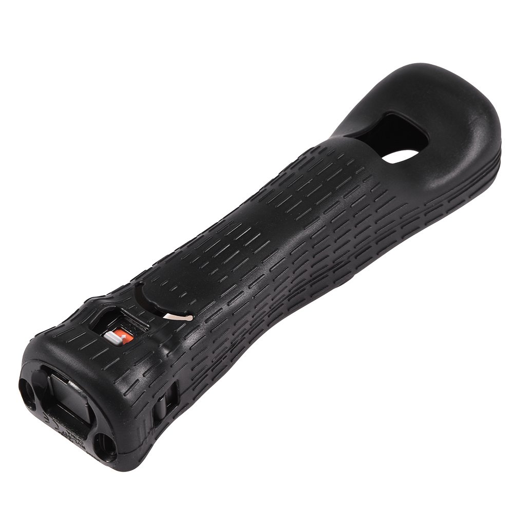 Zerone Motion Plus Adattatore Accessorio per Telecomando con Cover in Silicone per Remote Controller(Nero)