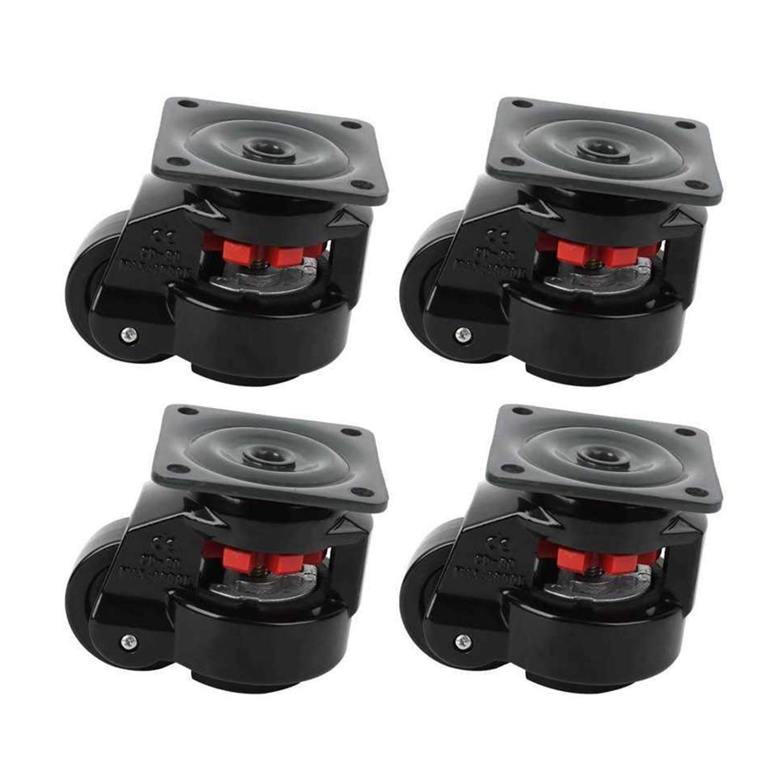 Buy Swivel Caster Wheels, Caster Wheels Set Of 4 Casters Leveling