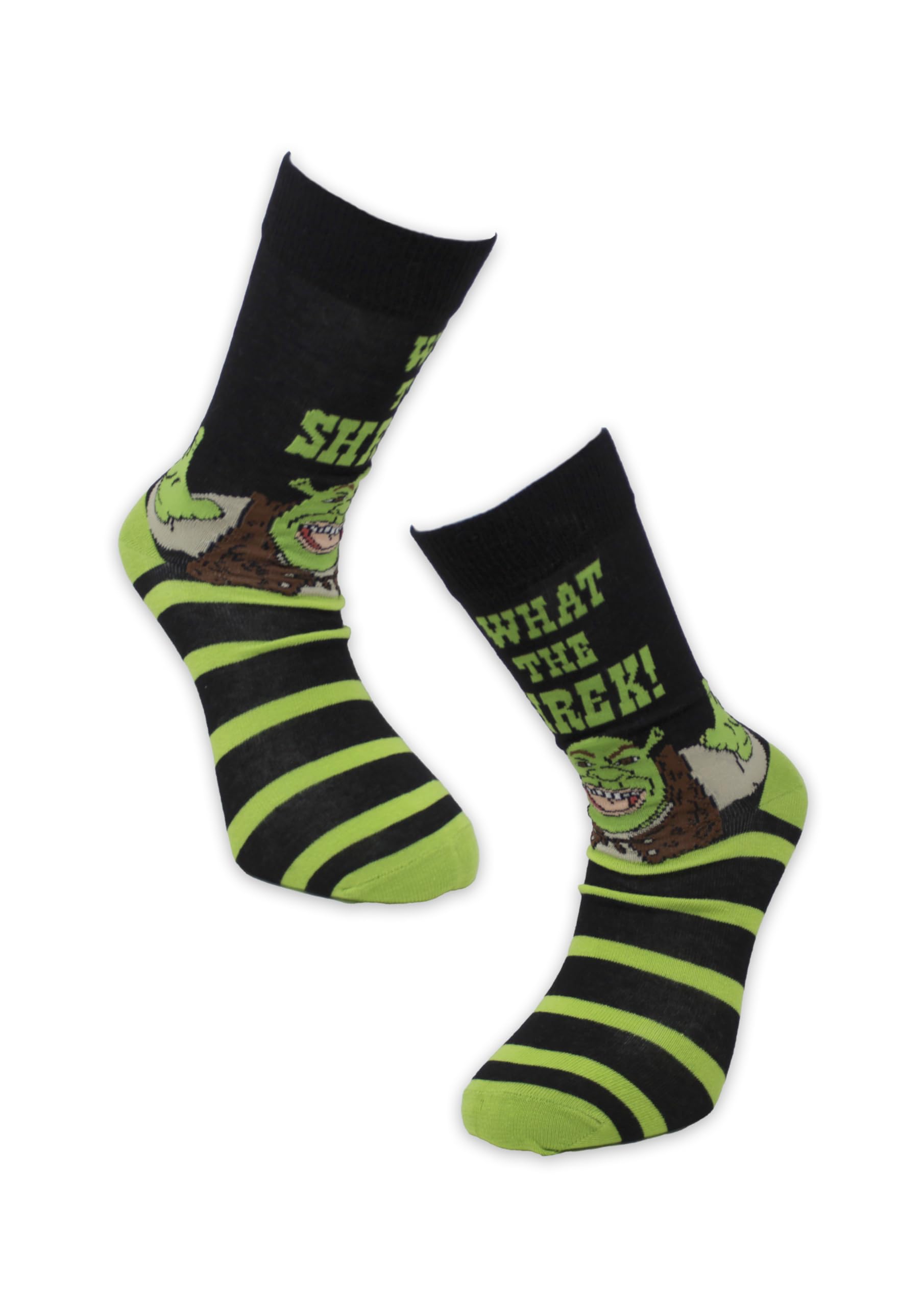 Budget Gifts Shrek Mens Calf Socks Size 6-11