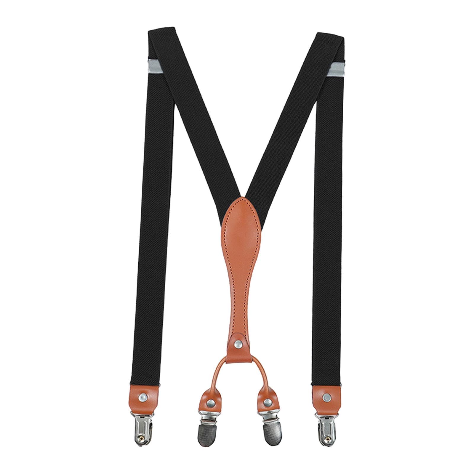 Mens Suspender Decorative Y Back Button Suspender for Jeans T Shirts Tuxedos|Clothing Shoes & Accessories | Mens Accessories | Suspenders Cloth ces|1 Suspender for Men-image-0
