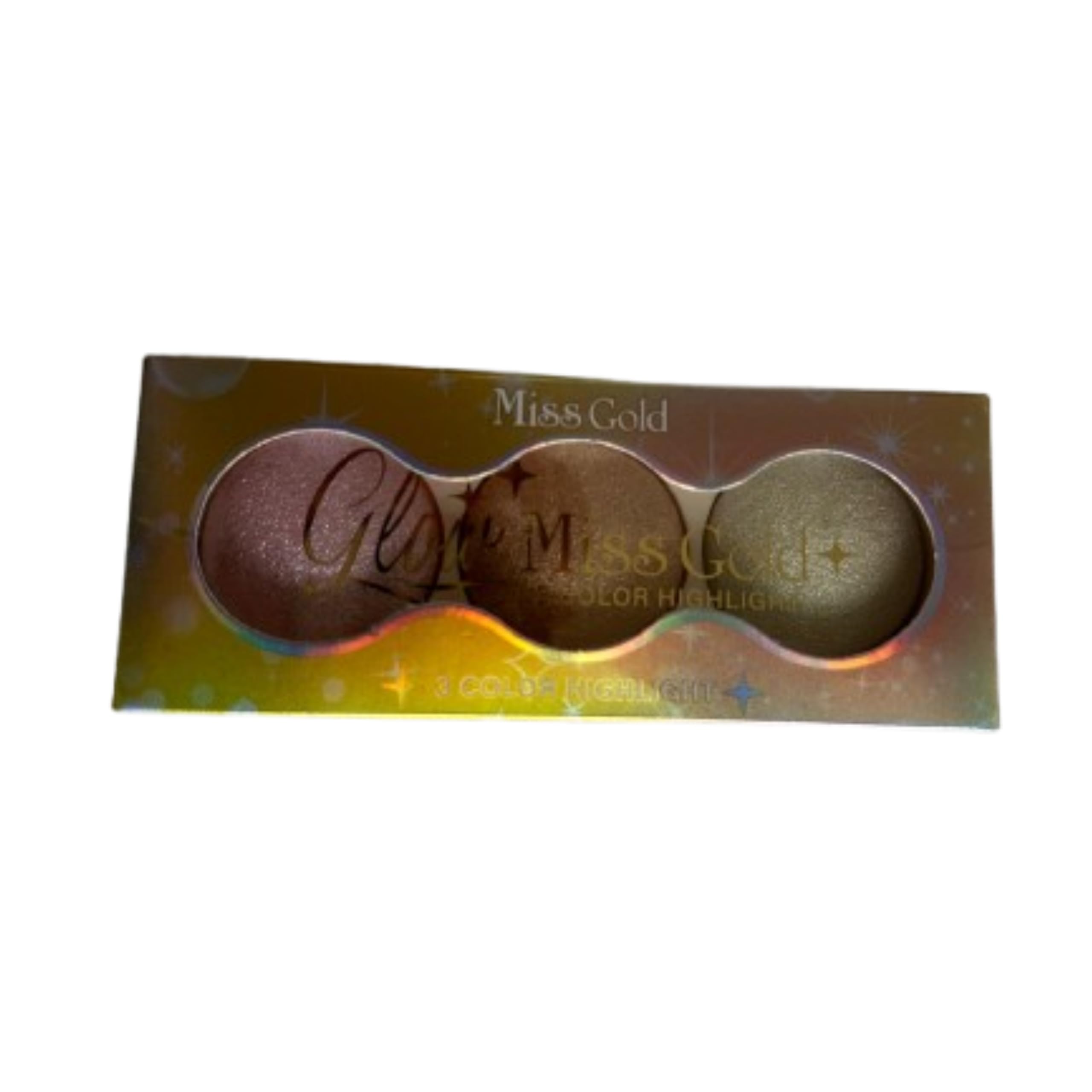 QUEEN BEE LUXURY Miss Gold 3 Color Powder Blush cum Eyeshadow Palette | Highly Pigmented | Long-Lasting | Lightweight & Blendable | Pack of 1-image-40
