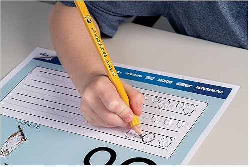 Miniatura 6 de Ticonderoga - Lápiz de madera, 0.028 in, mina mediana #2, 3 docenas (DIX33336)