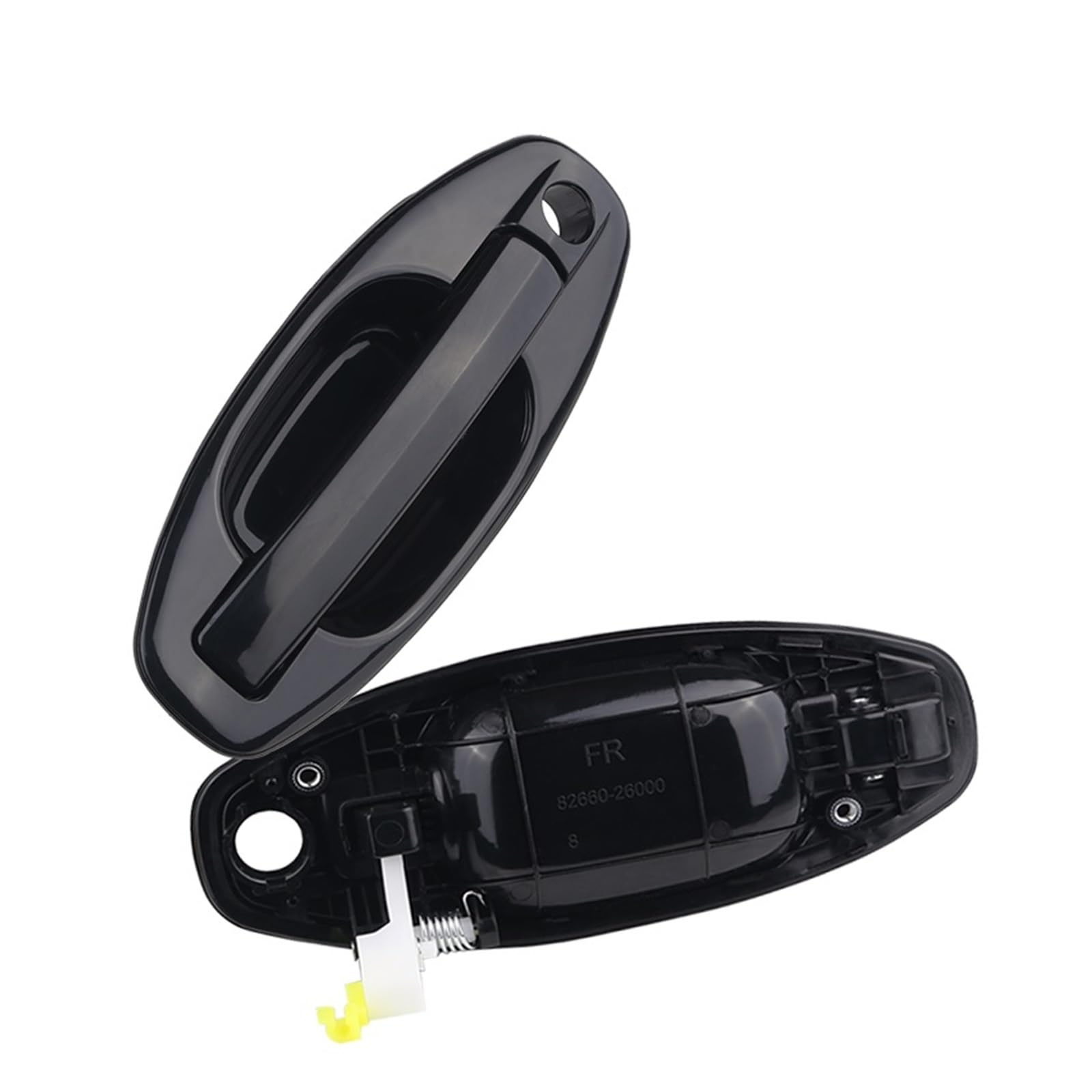 Lsdsaaza Front Right Sliding Exterior Handle For Hyundai For Santa Fe 2001-2006 82650-26000 82660-26000 Outside Door Handle Exterior 4 Doors Car Bowl(Front Right)