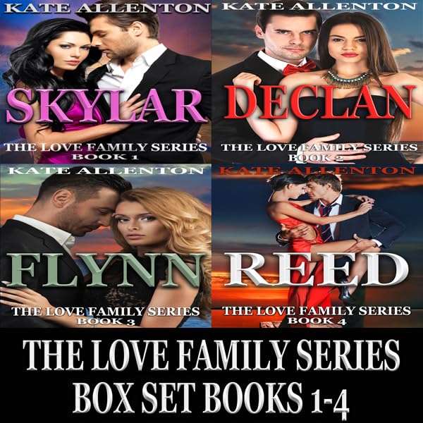 Cover art for The Love Family Series Box Set, Books 1-4