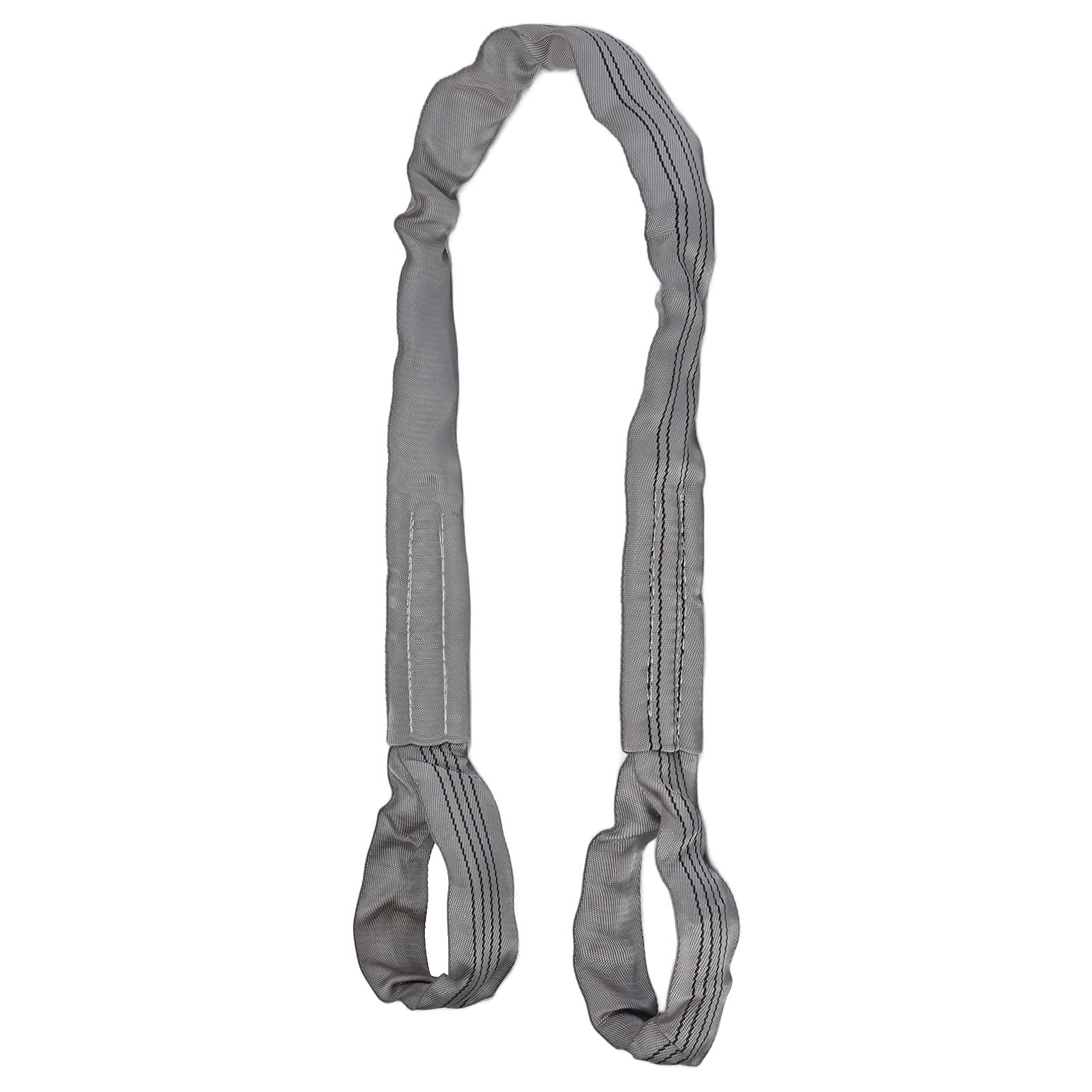 4T Round Lifting Doble Hebilla Doble Flexible PES Correas C Suministros de 85 Mm4 Metros Reduciendo SlingC Round Sling SlingDouble Levantamiento Suminesft Redonde (#3)