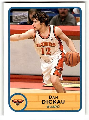 2003 Bazooka #212 Dan Dickau Atlanta Hawks Basketball Cards EXNM Basketball Card