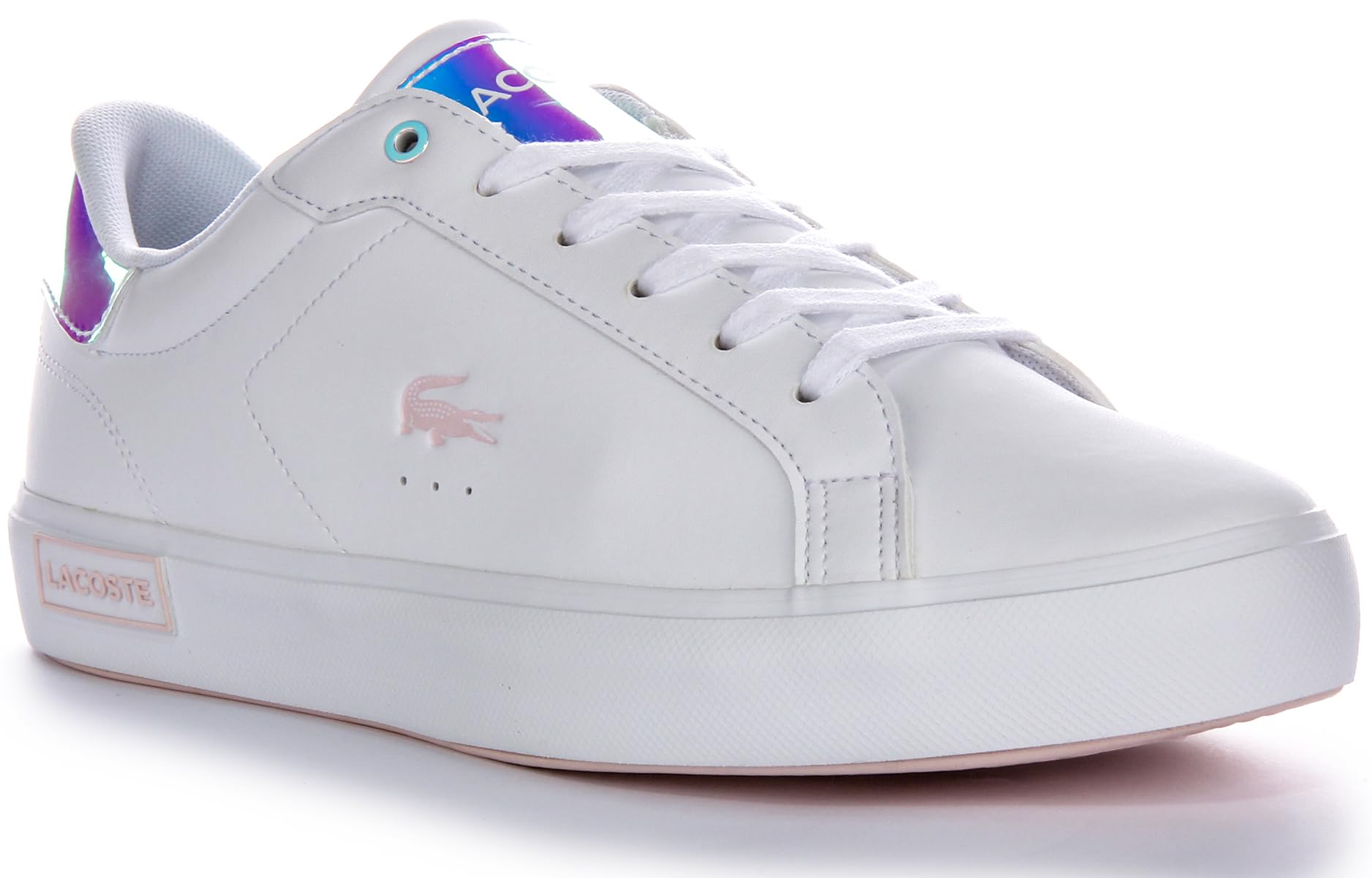 Lacoste Powercourt 124 3 Suj dla dzieci Trenerzy EU 38, biały, 38