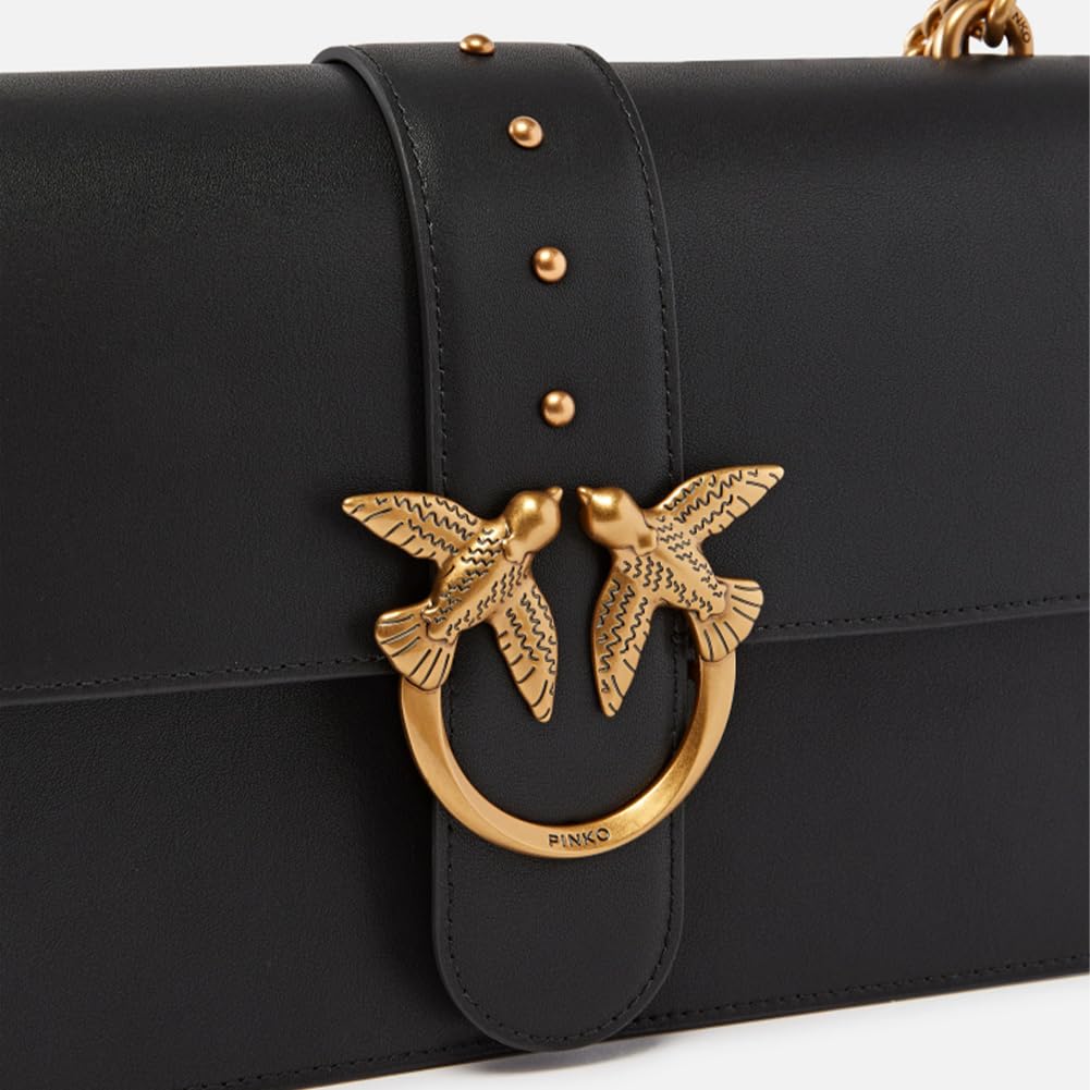Pinko - Love One Classic Cl Vitello Se, Borsa Donna