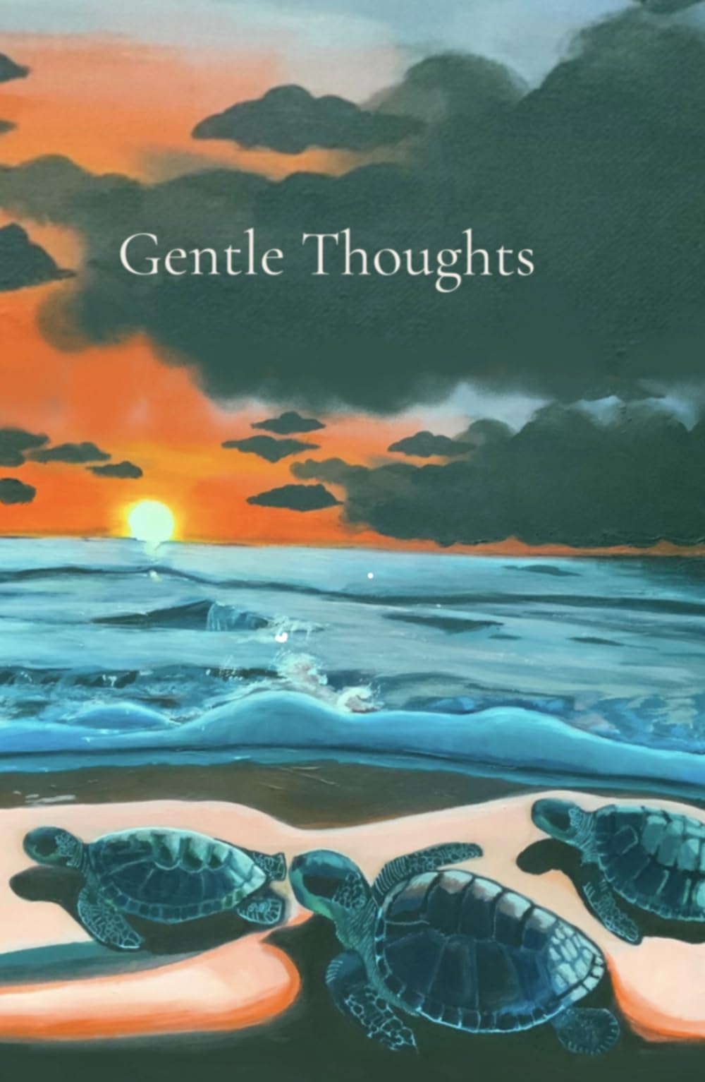 Gentle Thoughts carnet d'écriture en cuir pour capturer vos inspirations quotidiennes