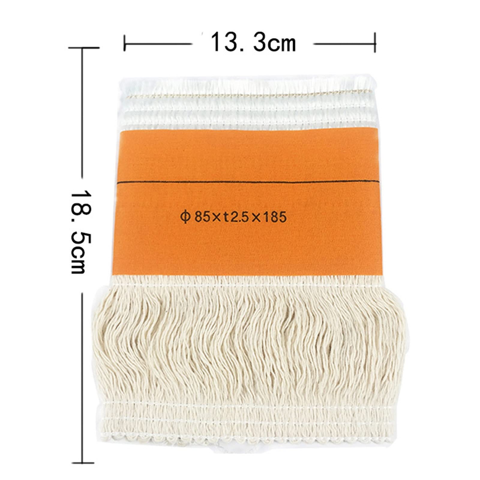 Kerosine Kachel Wieken Glasvezel Katoen Kachels Kern, Olielamp Wick 85*t2.5 * 185 (Maat: 5st) (Color : 85 * 2.5 * 1.85 mm