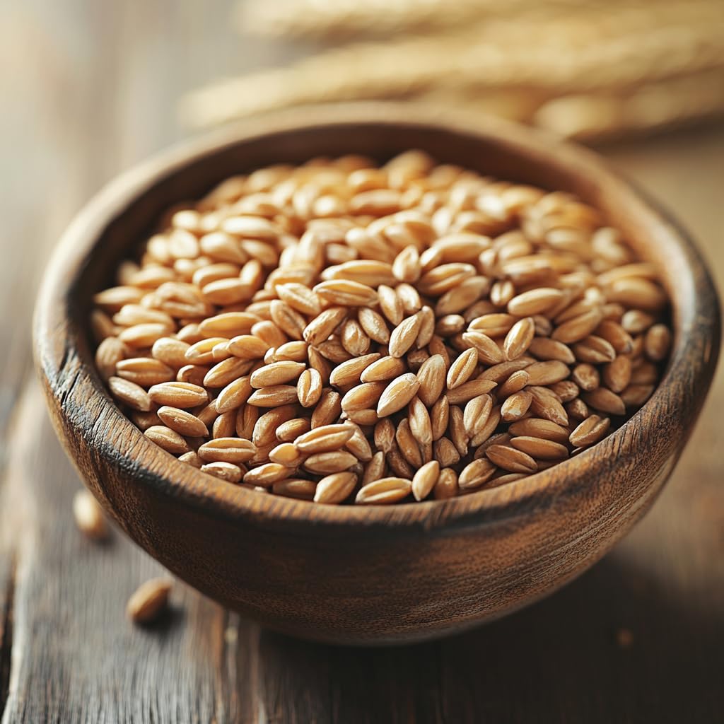 Organic Kamut Khorasan Wheat Grains, High in Protein and Fiber, Non-GMO, 5 lb