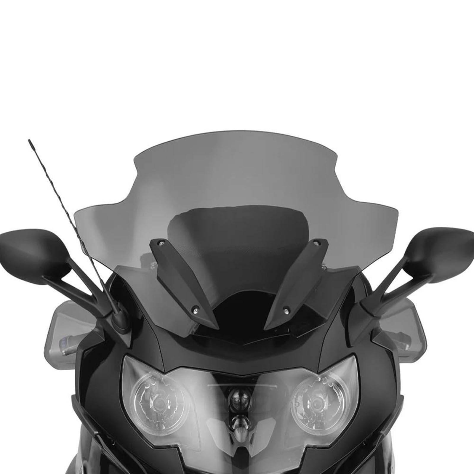 Protège-Mains Moto Protège-Mains De Moto, Protection De Pare-Brise pour B&MW K1600GT K1600GTL K1600 GT GTL 2012 2013 2014 2015 2016 Vent Froid(Titane léger)
