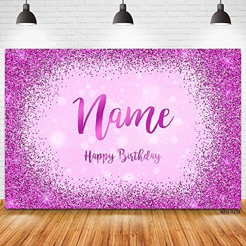 Toile de fond pour photo d'anniversaire paillettes de luxe JFS 270