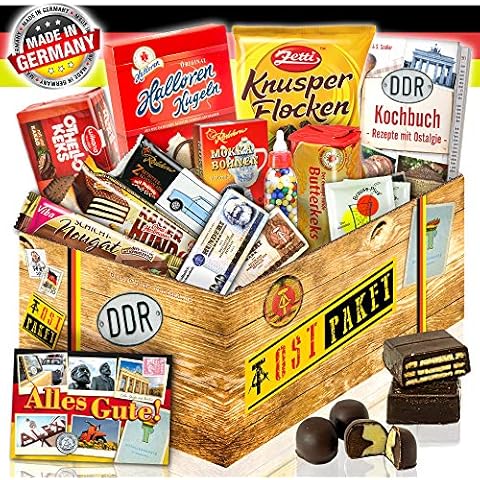 Kultige DDR Süßigkeiten Box - Geschenkeset zum Geburtstag Cover