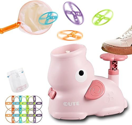 CKYSCHN Juguetes al aire libre para niños de 4 a 8 años, juguetes de lanzamiento de discos voladores, juguetes de aprendizaje de platillo volador