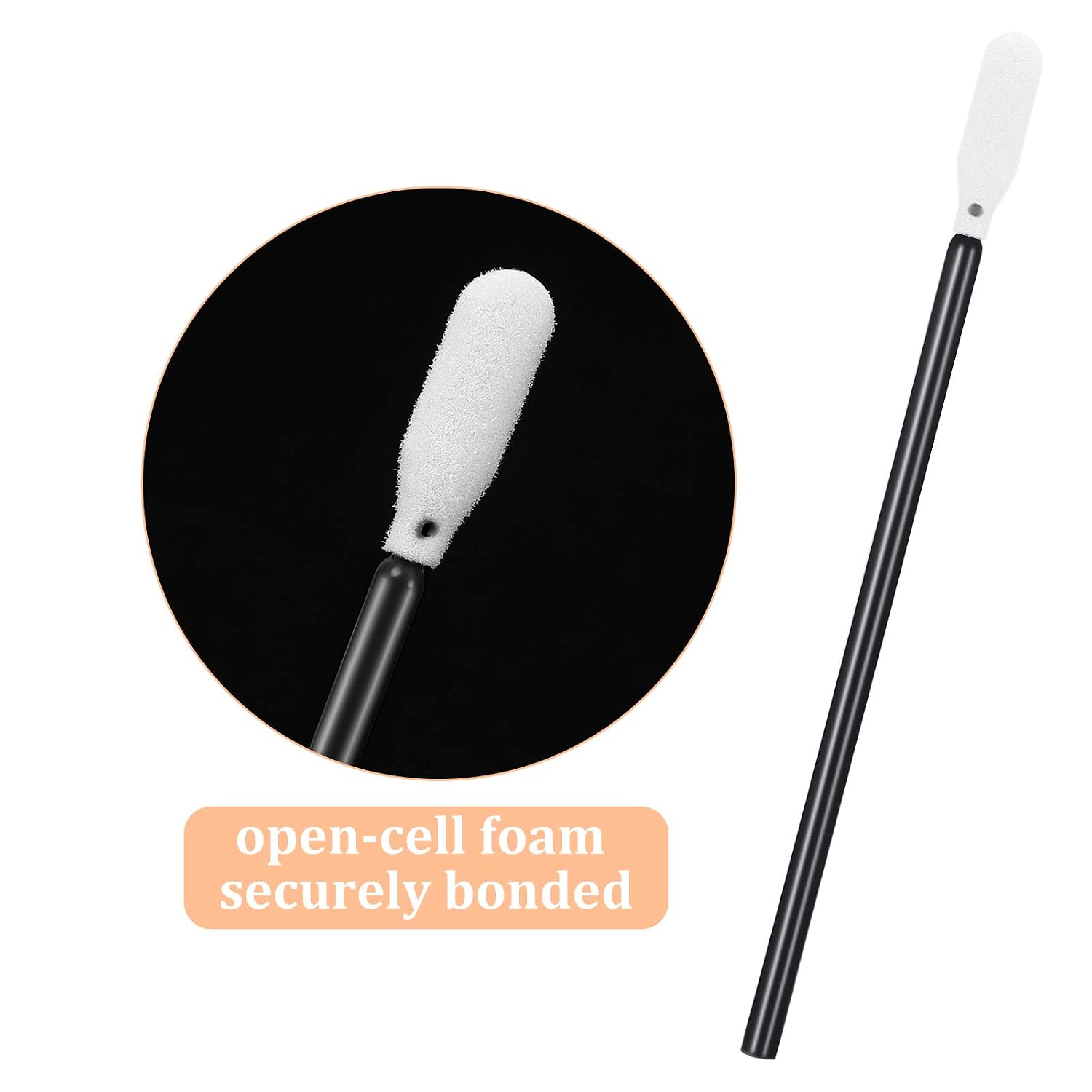 Chinco 200 cleaning swab foam tip Sponge Stick image 2