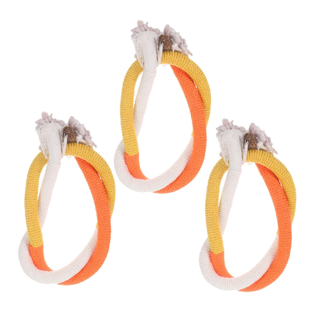 Yardwe 12 Pièces Corde À Mâcher pour Chat Jouets De Meulage De Voiture Jouet pour Chat Jouets De Meulage De Dents De Chat Corde De e De Dents De pour Animaux De
