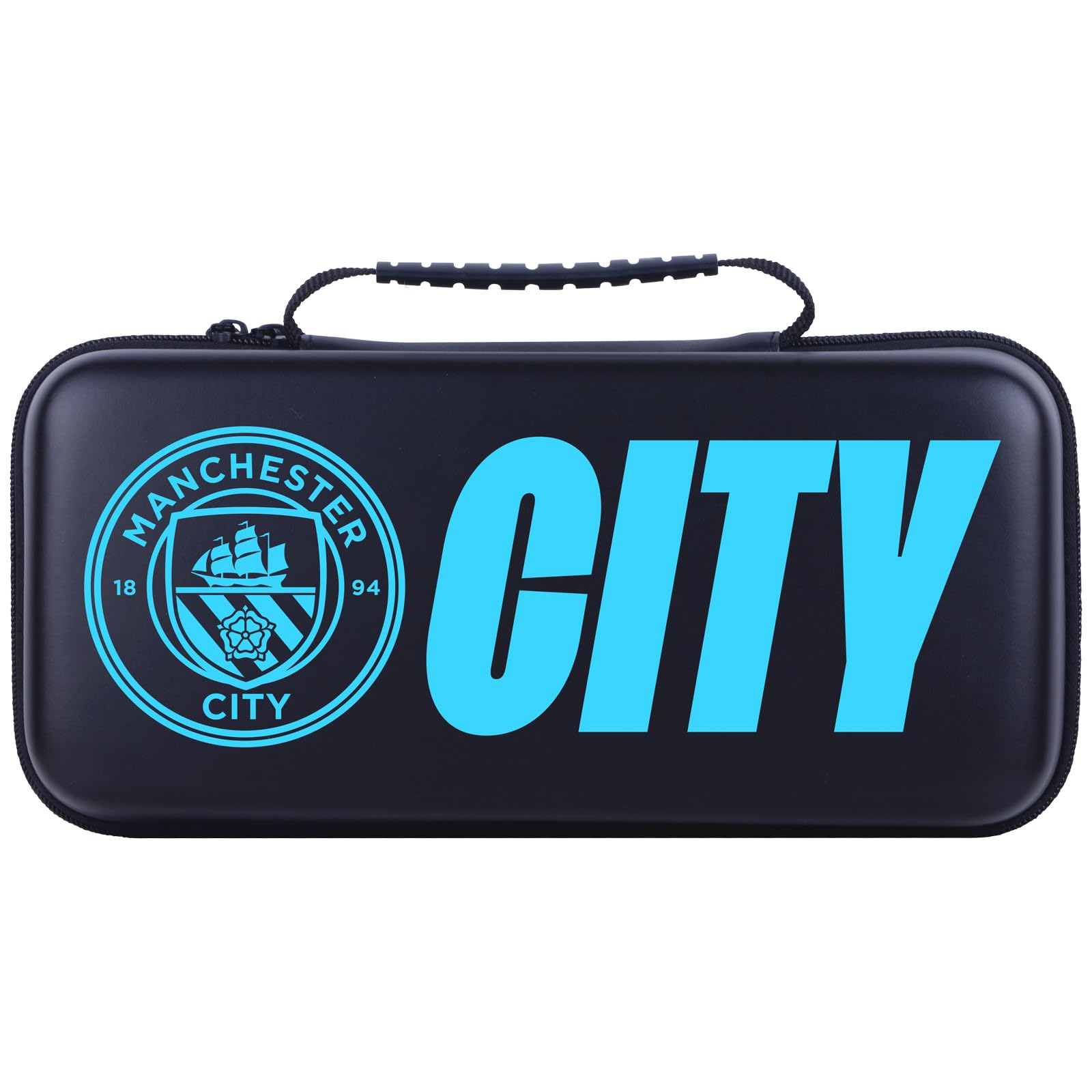 Head Case Designs Officially Licensed Manchester City Man City FC Sticker Collage Print Graphic Logo Hard Storage Travel