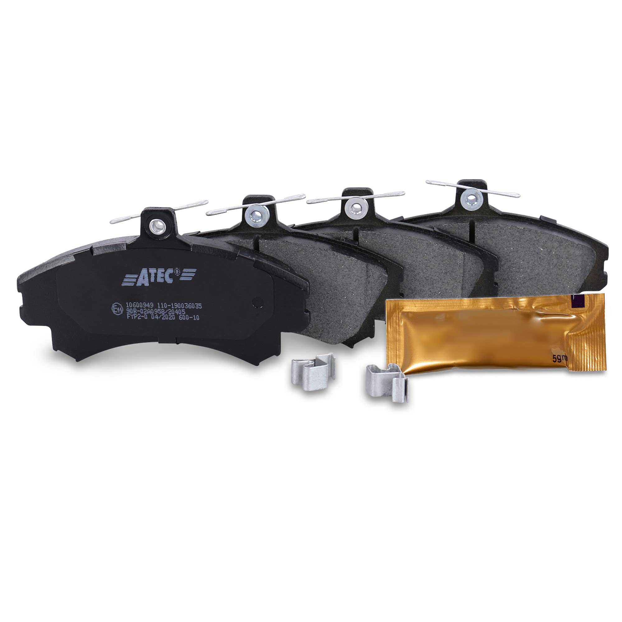 BESTPRICE Juego de frenos incl. discos de freno delanteros Ø 256 mm + traseros Ø 250 mm + pastillas de freno delanteras y traseras, compatible con MITSUBISHI COLT VI (Z3_A, Z2_A), SMART FORFOUR (454)