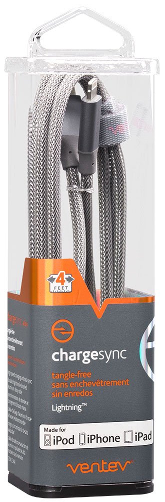 Ventev Chargesync Alloy Apple Lightning Cable Universally
