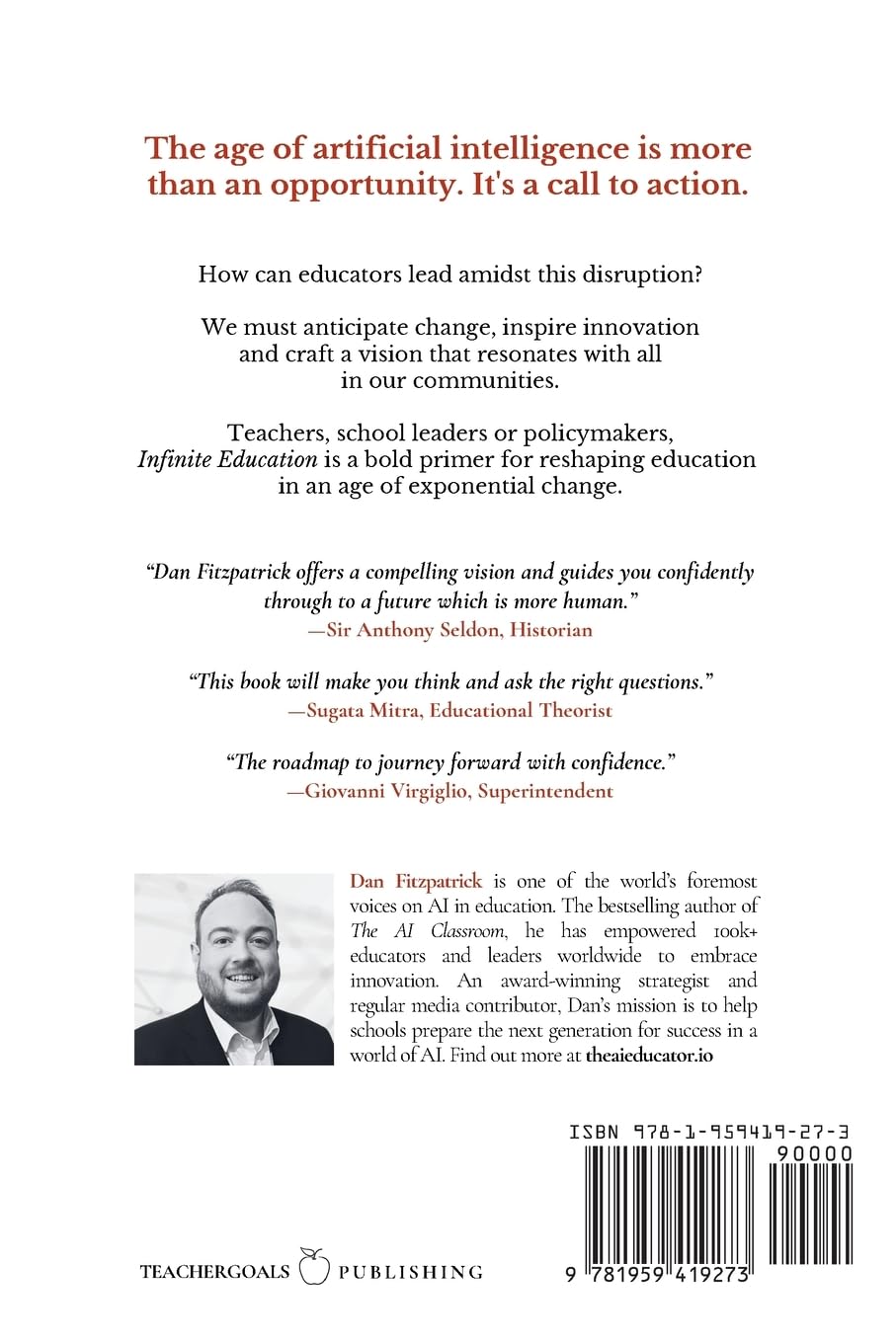 Infinite Education: The Four-Step Strategy for Leading Change in the Age of Artificial Intelligence