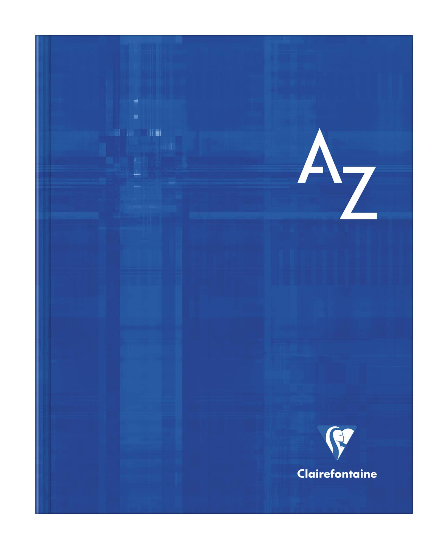 Clairefontaine 9849C - Packung mit 5 Vokabelheftem / Adressbuch geleimt, Hardcover, 17x22 cm, 96 Blatt, kariert, 90g, farbig sortiert, 1 Pack