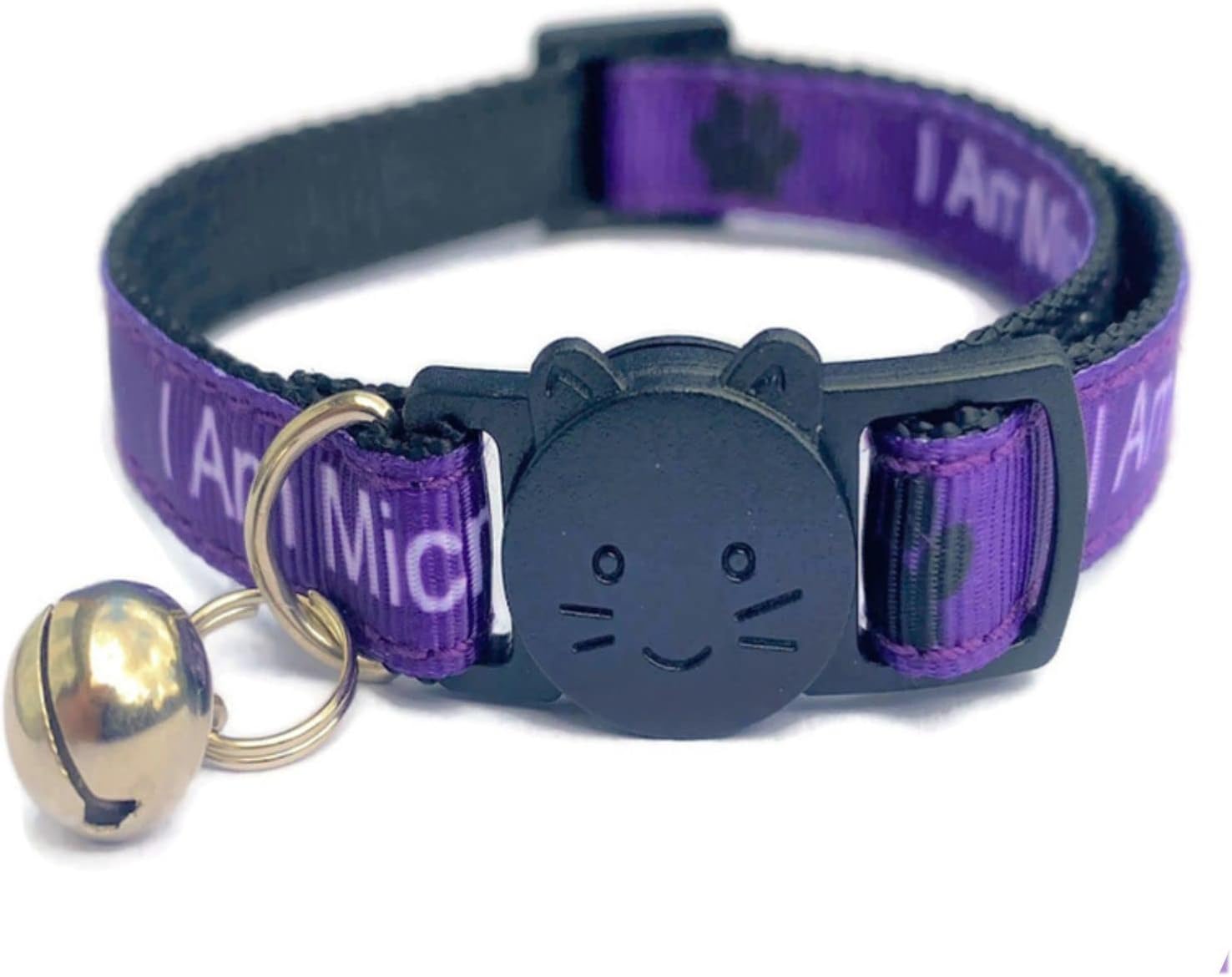 ZACAL Cat Collars with Bell Worded Cat Collars Please Do Not Feed