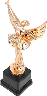 Milisten de Baile Bailarines Debe bailarín Femeninos de Baile de actuación de Baile Dorado Premio decoración de Colores Cup Abdominales Oro Rosa