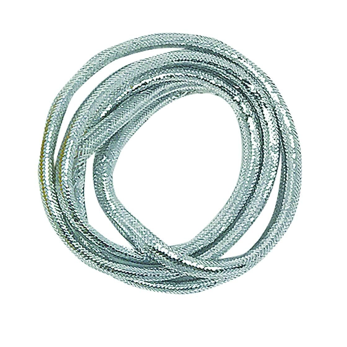 Creative Angler Mylar Piping or Flash Tubing for Fly Tying or Tying Flies. Variety of Colors and Sizes (Silver, Medium)