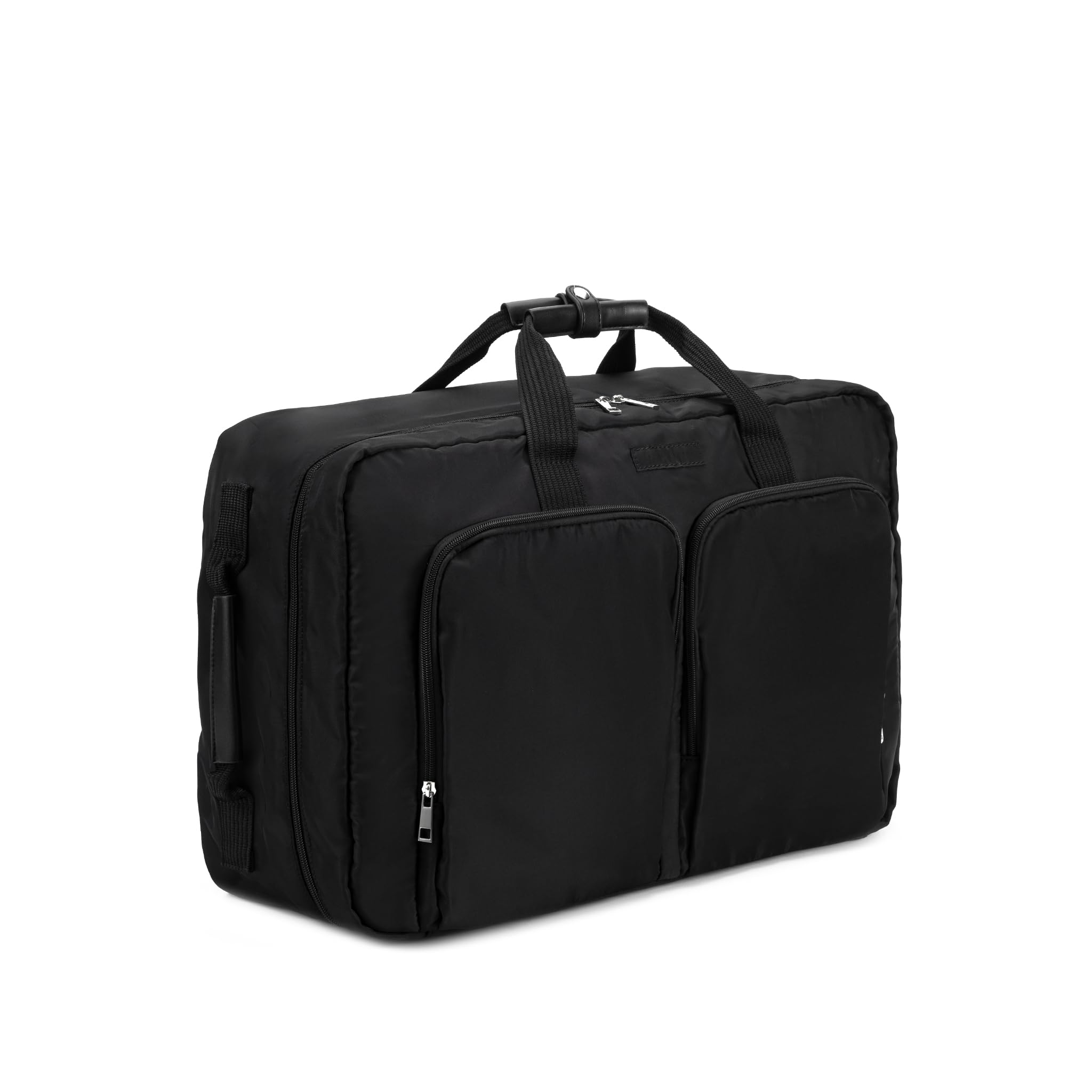 Haven Travel Sports Handbag Nylon Black, Black, Medium