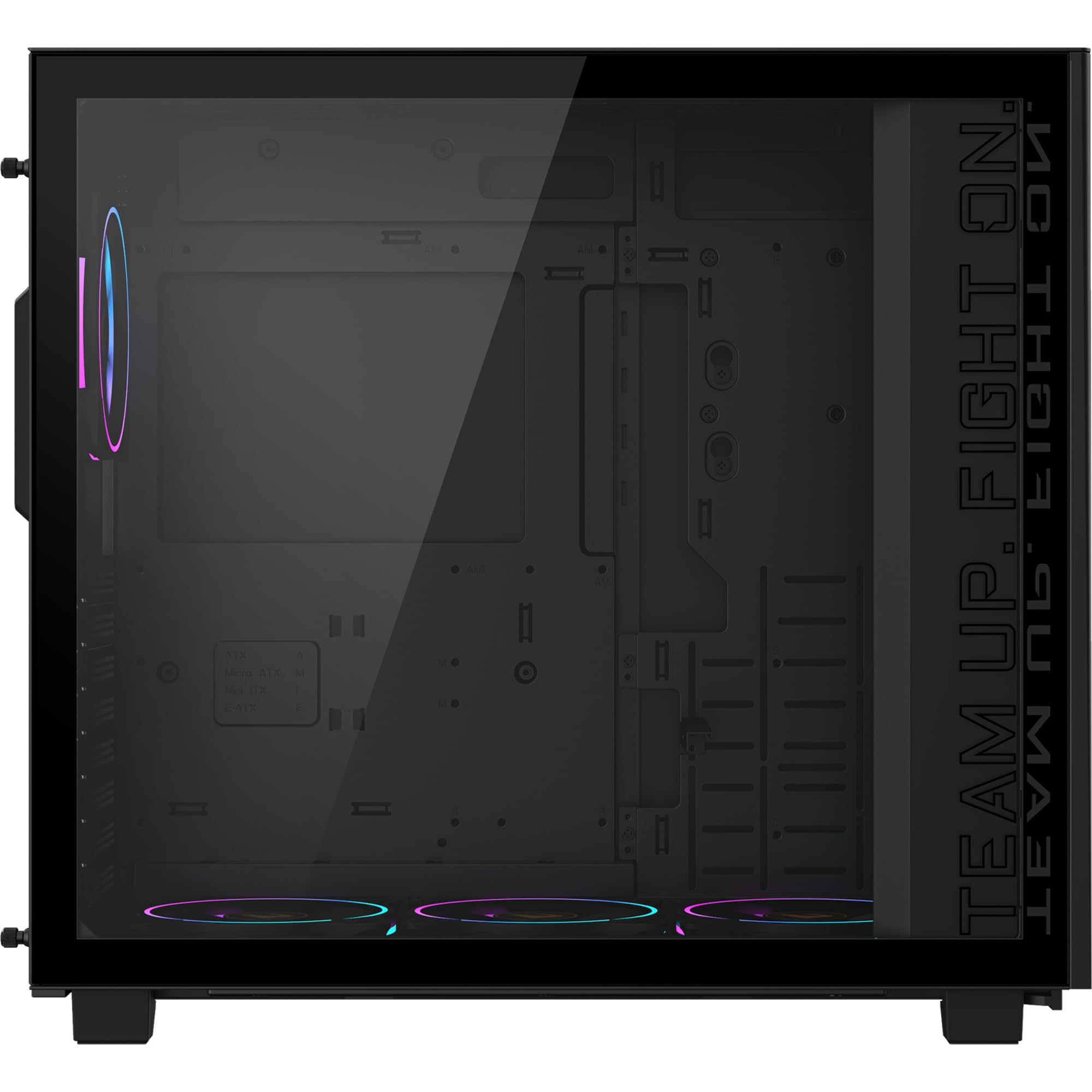 Aorus C400 - Carcasa de Cristal para Torre Media, Color Negro