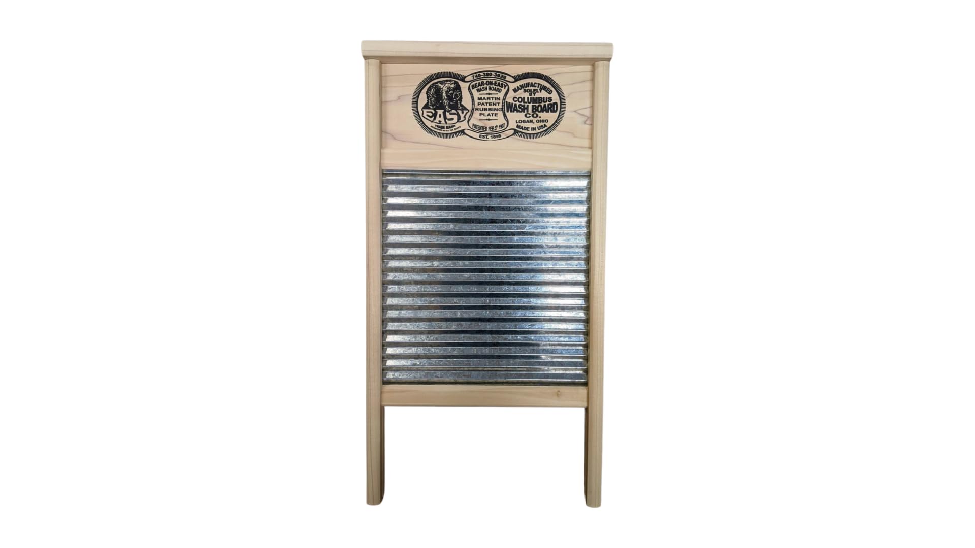 Bear On Easy Galvanized Washboard Family Size