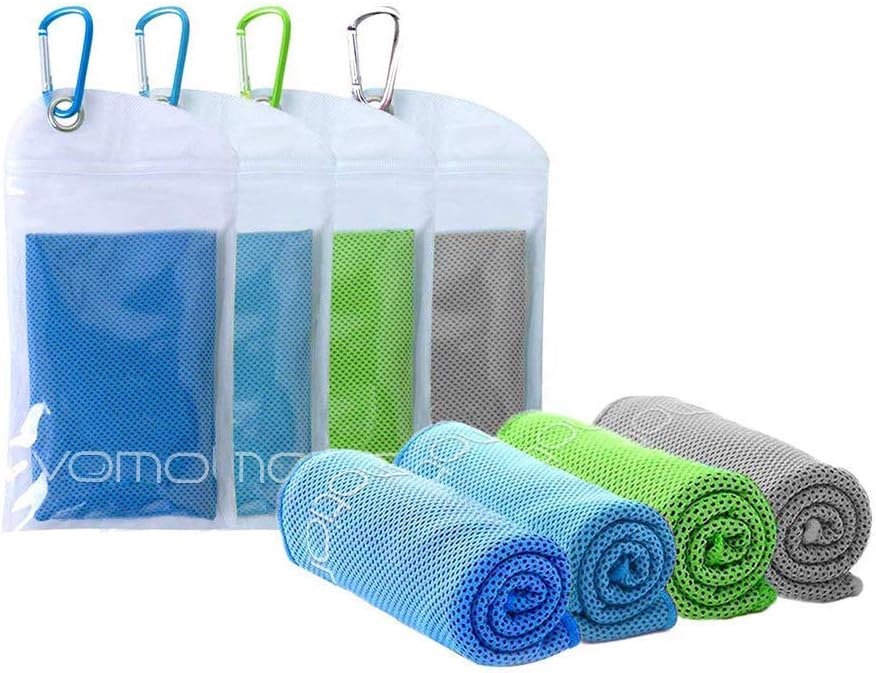 Cooling Towel [ 4 Pack ], Ice Towel, cooling sports towel