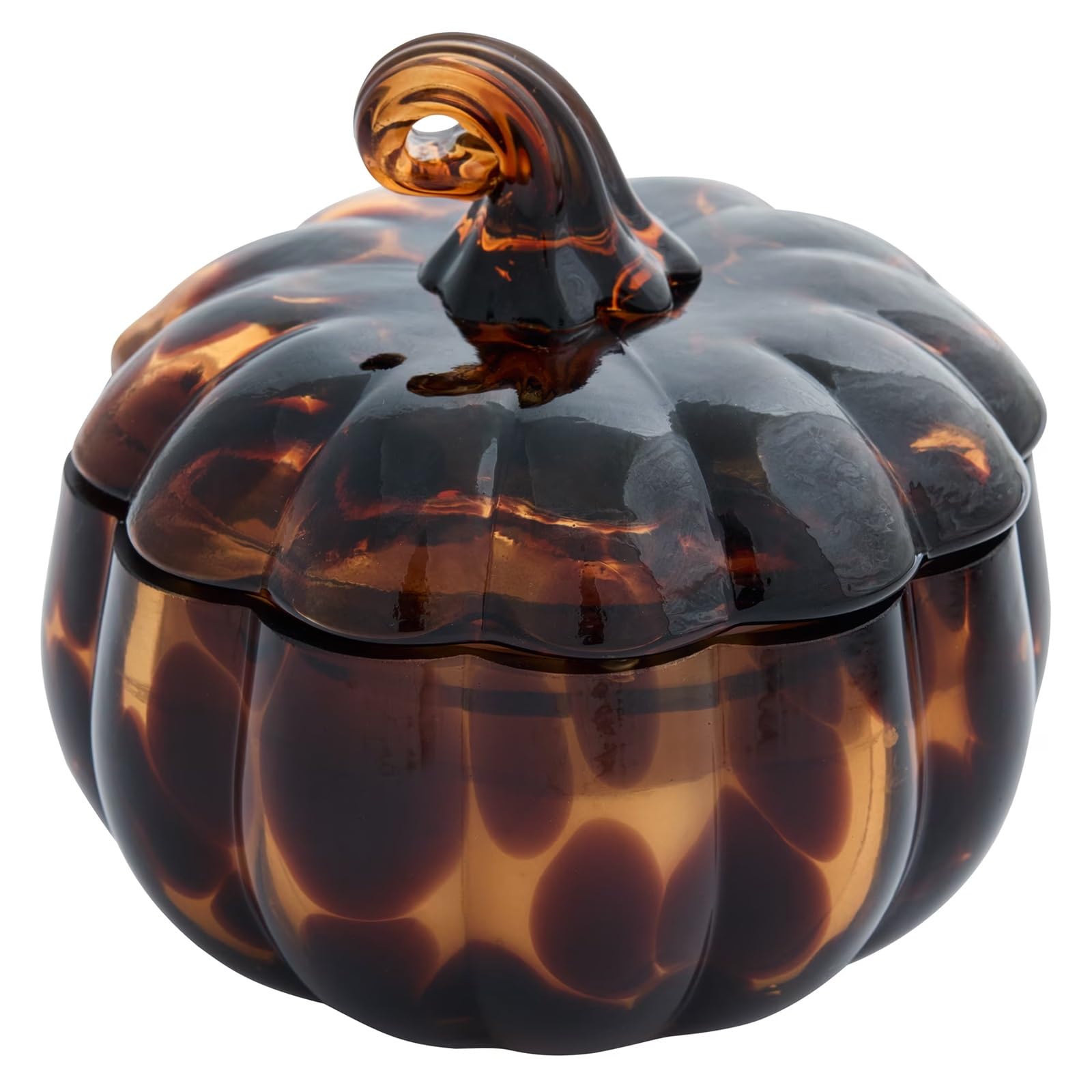 Kürbis Duftkerze im Glas - Herbst Deko Wohnzimmer & Kürbis Deko
