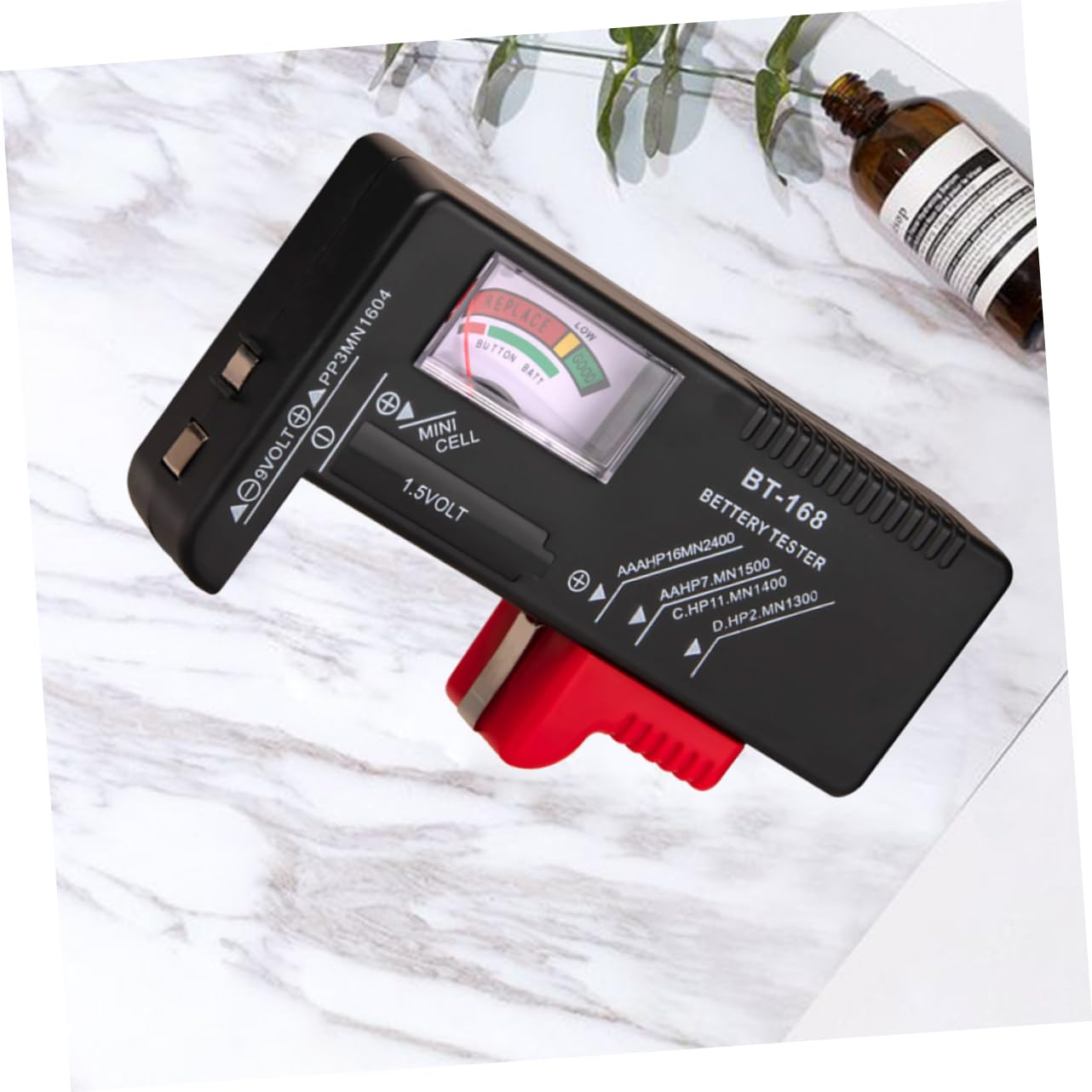 Hemobllo 2 Sets Batterietester-kit Aa Aaa 9 V Tragbarer Volt-checker Lcd Für Batteriekapazitätstest Digitaler Batterie-checker Für 1 5 V 9 V Wiederaufladbare Batterien 4 Stück * 2