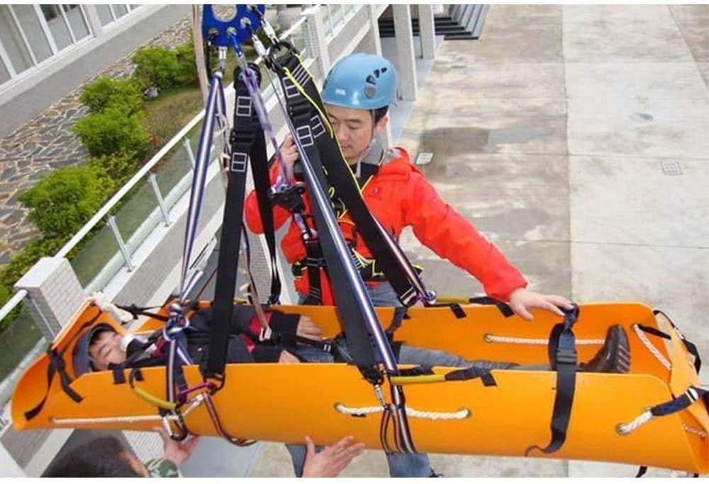 Barella pieghevole portatile – Barella pieghevole leggera multifunzionale per emergenza medica, ambulanza e soccorso antincendio, capacità di carico 120 kg