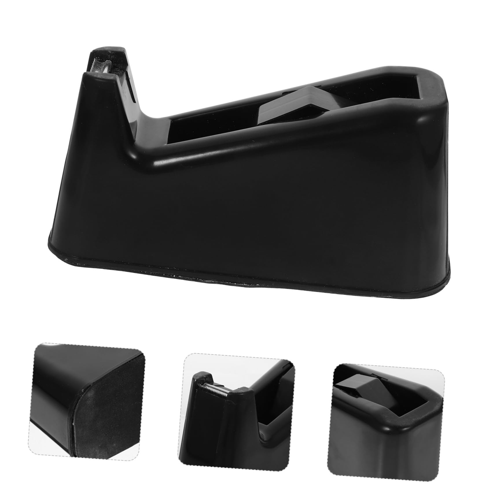 2 Pezzi Dispenser Portatile per Nastro Adesivo con Taglierina per Ufficio Elegante e Compatto per Scuole Uffici e Casa e Inossidabile