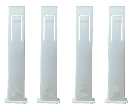 4 PCS Extended Leg Compatible with Betta SE Pool Skimmer White