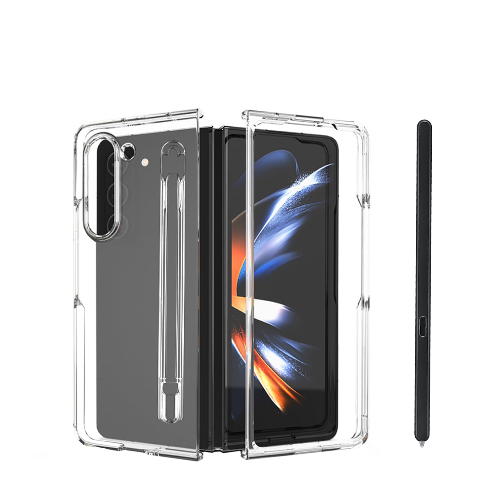 スマートフォン本体 Samsung Galaxy Z Fold5 + Slim S Pen Case Samsung Galaxy Official Slim S Pen Case for Z Fold5