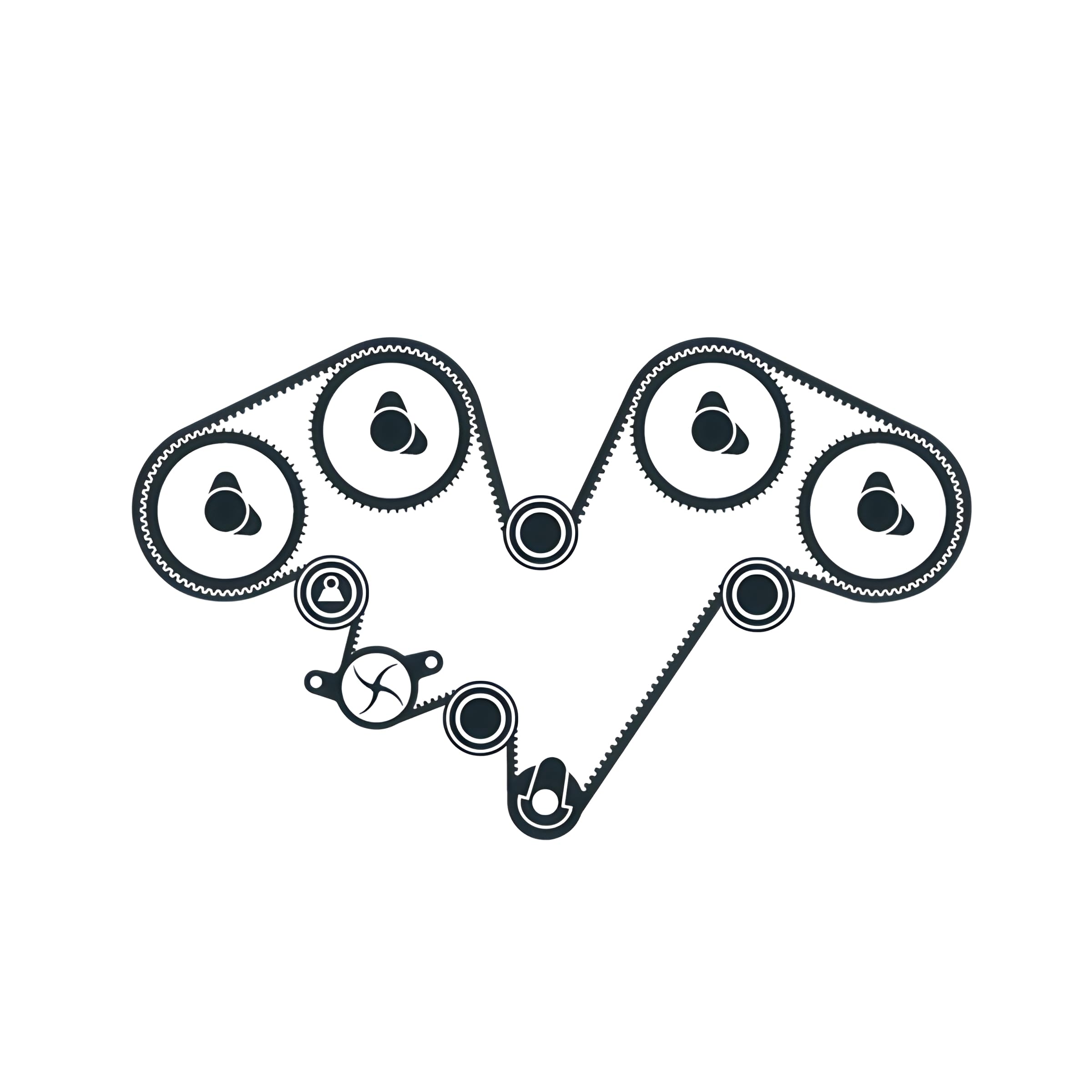 SKF VKMA 02540 Timing belt kit
