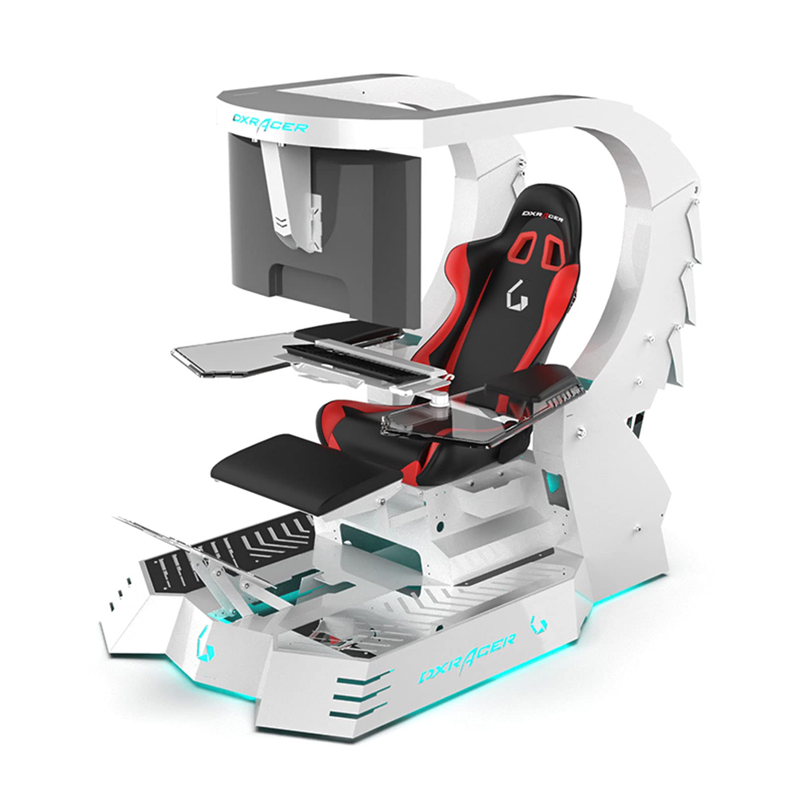 Buy JFF Game Cockpit,Office Chair Gaming Chair Ergonomic Office Chair PC Chair with Massage