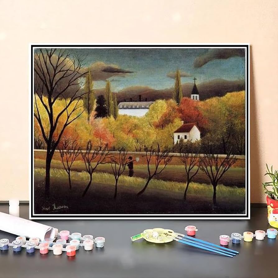 チュイルリーの庭」 クロード・モネ（1840-1926）の絵画 1875年 日0.5