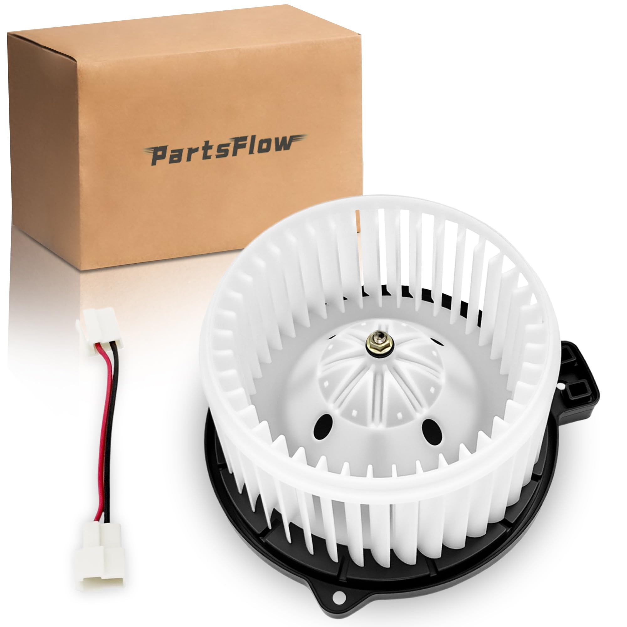 PartsFlow 700286 Blower Motor For 2012-2017 Hyundai Accent For 2013-2016 Genesis Coupe For 2012 2013 2014 2015 Tucson 1.6L 3.8L 2.0L 2.4L