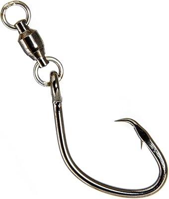 Owner Super Mutu Ball Bearing Swiveled Circle Hook Size #7/0