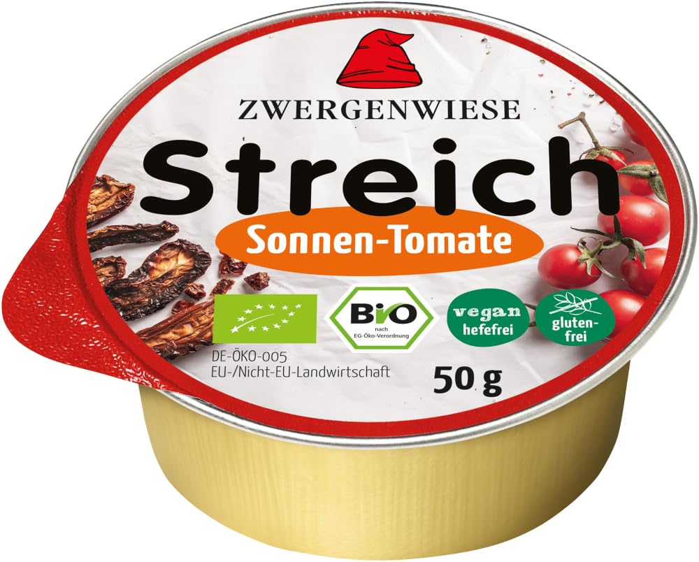 Paté vegano con tomate seco cherry 50g BIO Zwergenwiese