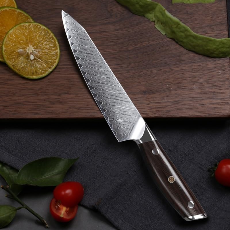 Set Cuchillos Cocina 6 Piezas Acero Inox Base miniatura 3