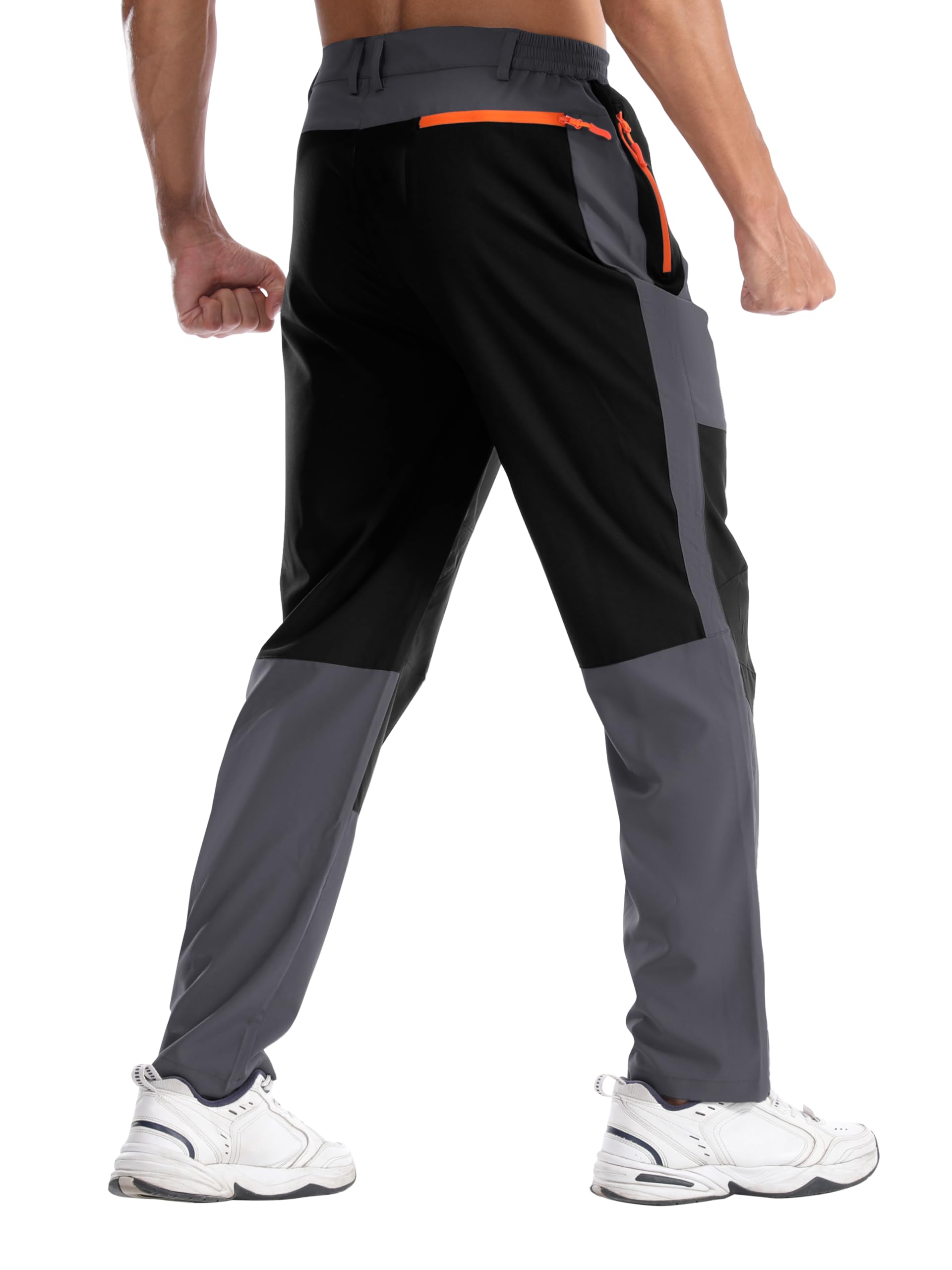 Men's Cargo Work Pants Tactical Hiking Joggers Water Resistant Lightweight Multi-Pocket for Outdoor Fishing Climbing Work - image 4