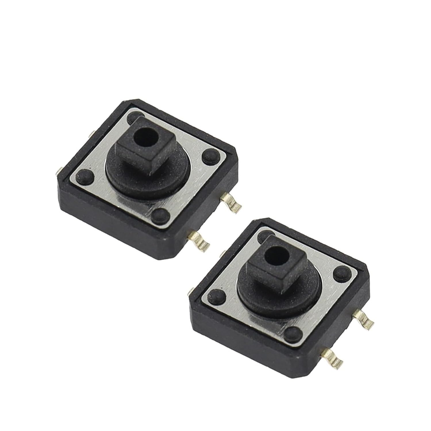 12 * 12 * 7.3 Light Touch Switch SMD Mini Switch 12X12X7.3MM 4Pins Push Button Switch High Temperature 10Pcs